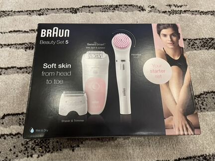 Эпилятор braun silk epil 5 браун