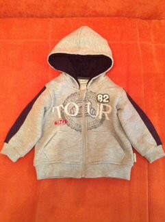 Утепленные джинсы и кофточка на мальчика 3-6 мес