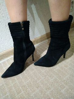 Сапоги замша,37 размер