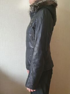 Куртка кожаная