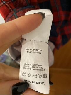 Платье Befree в шотландскую клетку