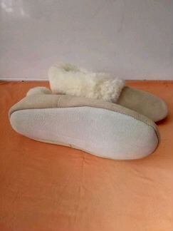 Тапочки из овчины, новые
