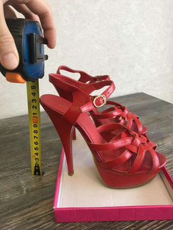 Туфли No one, красные (35 размер)