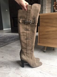 Ботфорты замшевые Karen Millen р 39