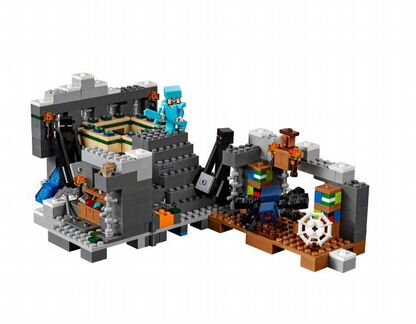 Конструктор 10470 bela Майнкрафт Портал в край