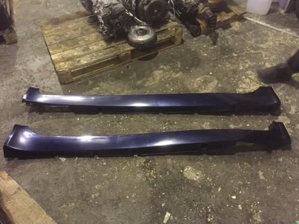 Накладка порога Nissan Primera P12