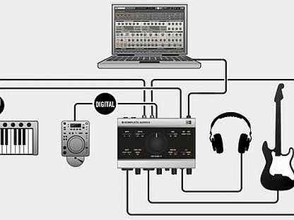 Звуковая карта komplete audio 6