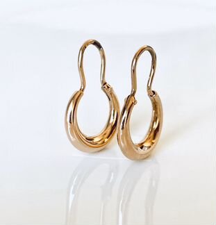 Золотые серьги 583 проба
