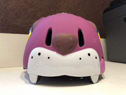 Crazy Safety шлем детский с опознавательным фонаре