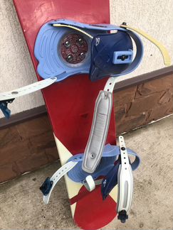 Крепление для сноуборда Oxygen и ботинки Vans 44