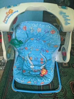 Шезлонг электрический Aquarium Take-Along Swing до