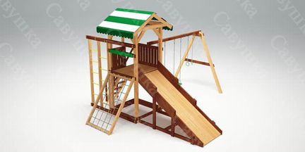 Деревянная площадка савушка 