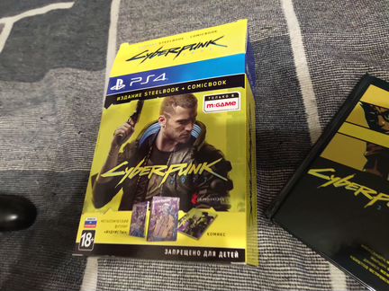 Cyberpunk 2077 ps4 steelbook