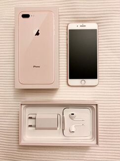 Apple iPhone 8 + plus 64gb rose gold