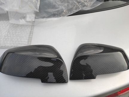 Накладки на зеркала для BMW F20, F30, (карб