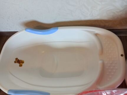 Ванночка, сиденье и круг на шею для купания