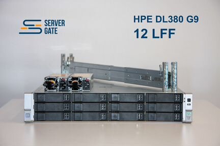 Сервер HP DL380 G9 12LFF 2x E5-2660v3 384 GB