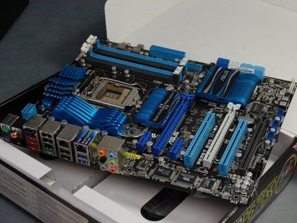 Материнская плата asus p8p67 evo