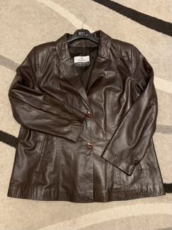 Куртка кожаная 54 р-р