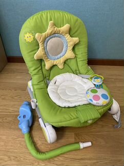 Шезлонг Детский Chicco салатовый