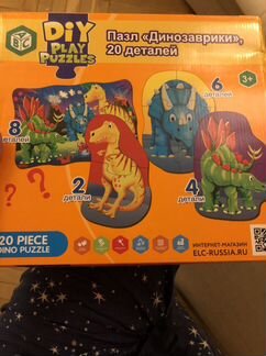 Elc пазлы для детей, можно играть с 2-2,5