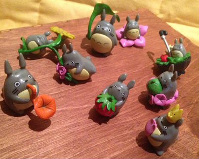 Фигурки тоторо - за весь набор