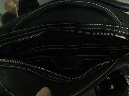 Новая кожаная сумка