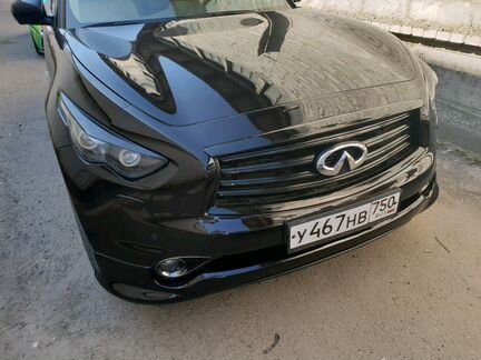 Тюнинг Накладка переднего бампера Nismo infiniti f