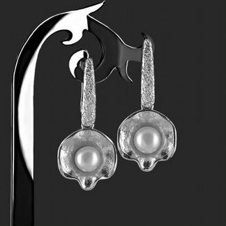 Серьги с жемчугом Майорка