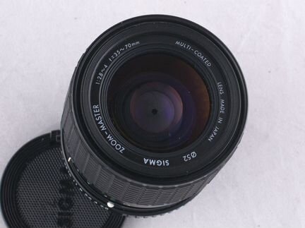 Объектив Sigma MC 35-70 mm f/ 2.8-4 Pentax-A