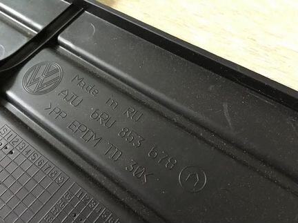 Зимняя накладка решётки радиатора Polo рестайлинг