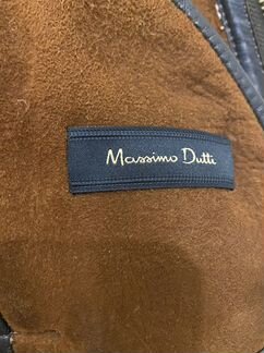 Дубленка авиатор Massimo Dutti