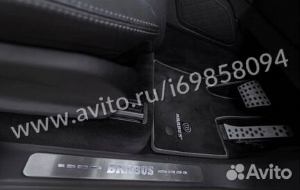 Накладки на пороги внутренние G class W464 W463 A
