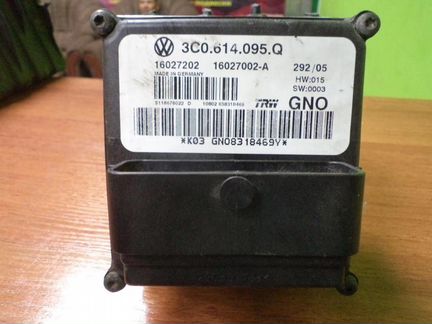 Блок абс ABS 3C0614095Q Пассат Б6