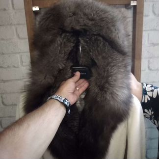 Шубка рекс белая