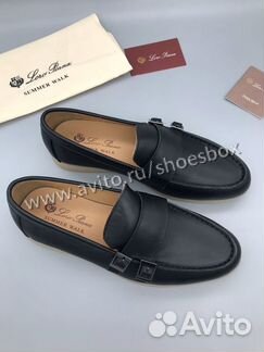 Кожаные мокасины Loro Piana