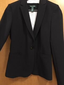 Пиджак Ralph Lauren черный классический,р.S. Новый