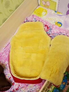 Конверт в коляску зима из овчины Christ