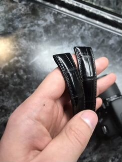 Ремешок для часов из кожи крокодила 22мм