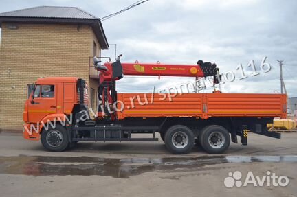 Камаз 43118 с кму инман ит 150