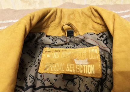 Кантри-куртка кожаная