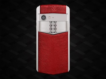 Новый Vertu Aster P Baroque Ti Red Lizard