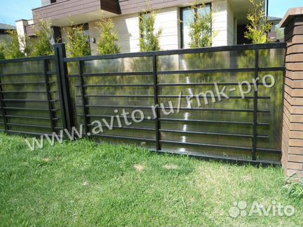 Забор из поликарбоната