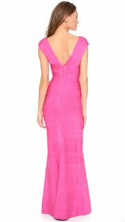 Herve leger платье в пол оригинал
