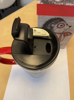 Термокружка керамическая