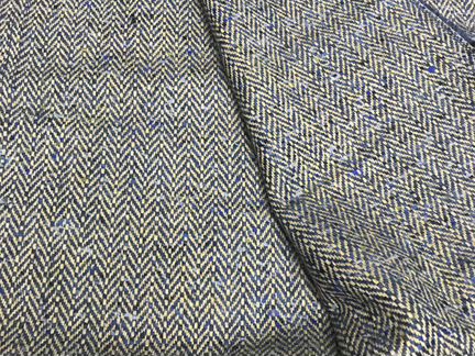 Отрез ткани шерсть Франция винтаж 90-е годы 1,5 м