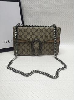 Сумка Gucci Гуччи Dionysus Supreme Canvas Клатч За