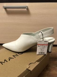Новые. Mango. Туфли из натуральной кожи