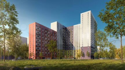 2-к квартира, 59.3 м², 3/17 эт.