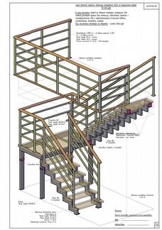 Лестница. Мезонин. Навес. Терраса